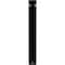 Ekena Millwork Bradford Wrought Iron Bracket, (Single center brace), Powder Coated Black 1 1/2"W x 7 1/2"D x 10"H BKTM01X07X10SBR - alternate 6